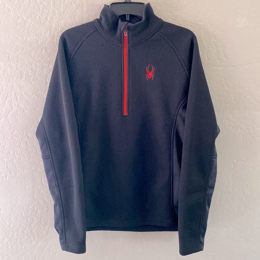 Spyder Medium Mens 1/4 zip pullover NWOT